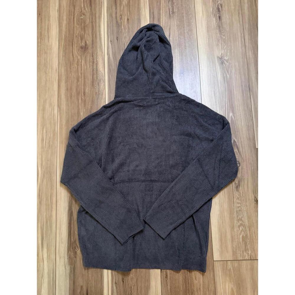 NWT! Barefoot Dreams® CozyChic® Ultra Lite® Sweater Hoodie Size Medium - Picture 6 of 7